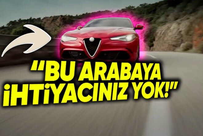 Alfa Romeo Neden ‘Bu Arabaya İhtiyacınız Yok’ Sloganlı Bir Reklam Filmi Yayınladı?